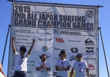 9th ALL JAPAN SURFING GRAND CHAMPION GAMES 2015　上木達也選手